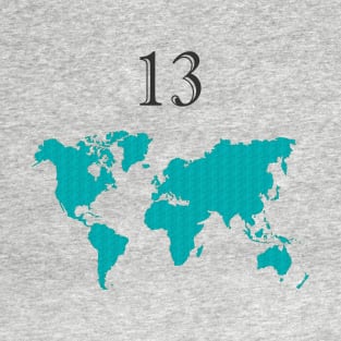 My Number 13 & The World T-Shirt